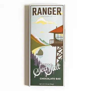 Ranger Chocolate Co. Oregon Sea Salt Chocolate Bar