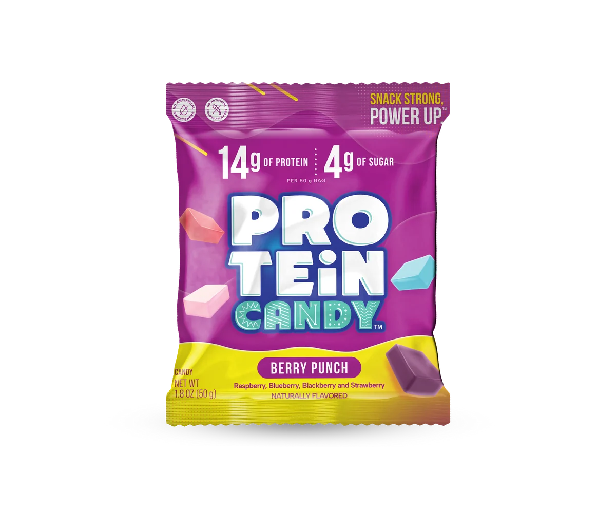 Protein Candy Classic Fruit Gummies  14g Protein