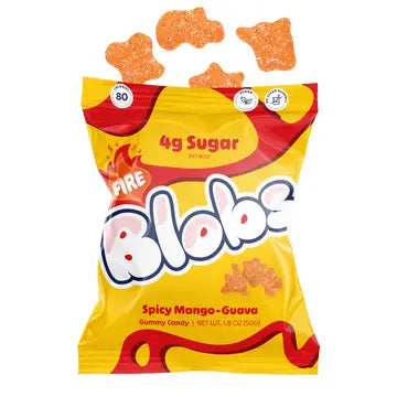 Blobs Fire Mango-Guava Spicy Gummies 1.8 oz
