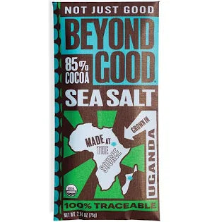 Beyond Good Sea Salt Dark Chocolate 63%